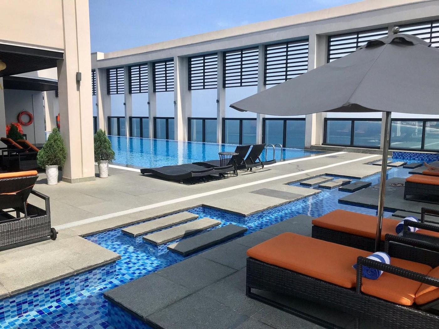 Da Nang Ocean View Luxury Apartment Exteriör bild
