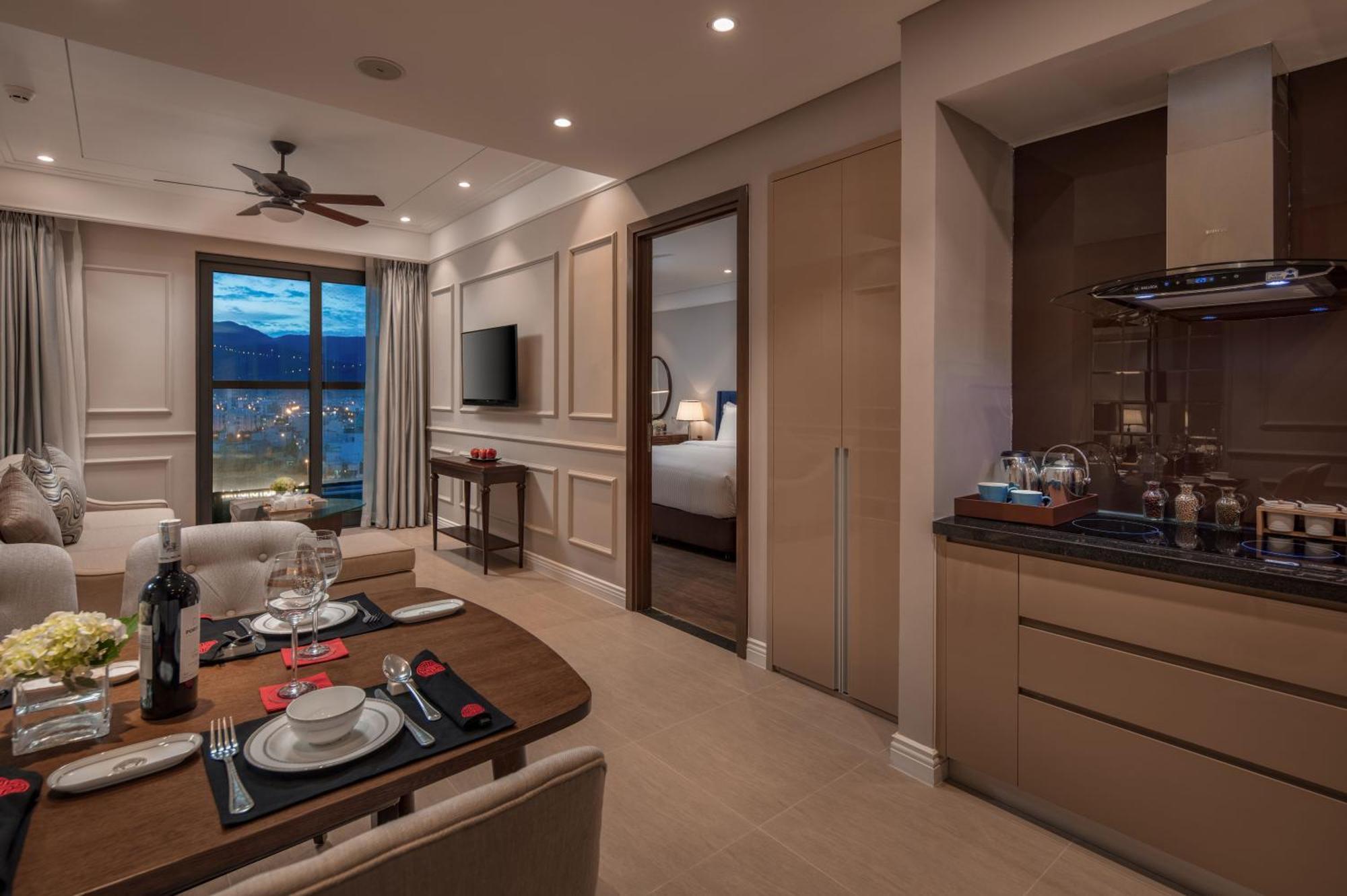 Da Nang Ocean View Luxury Apartment Exteriör bild